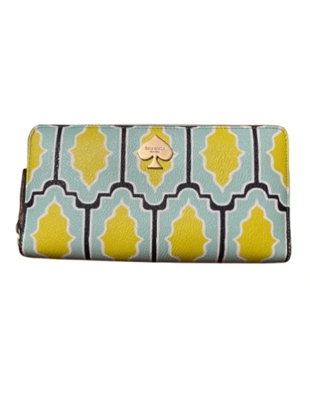 Kate Spade Cabana Tile Full Zip Wallet